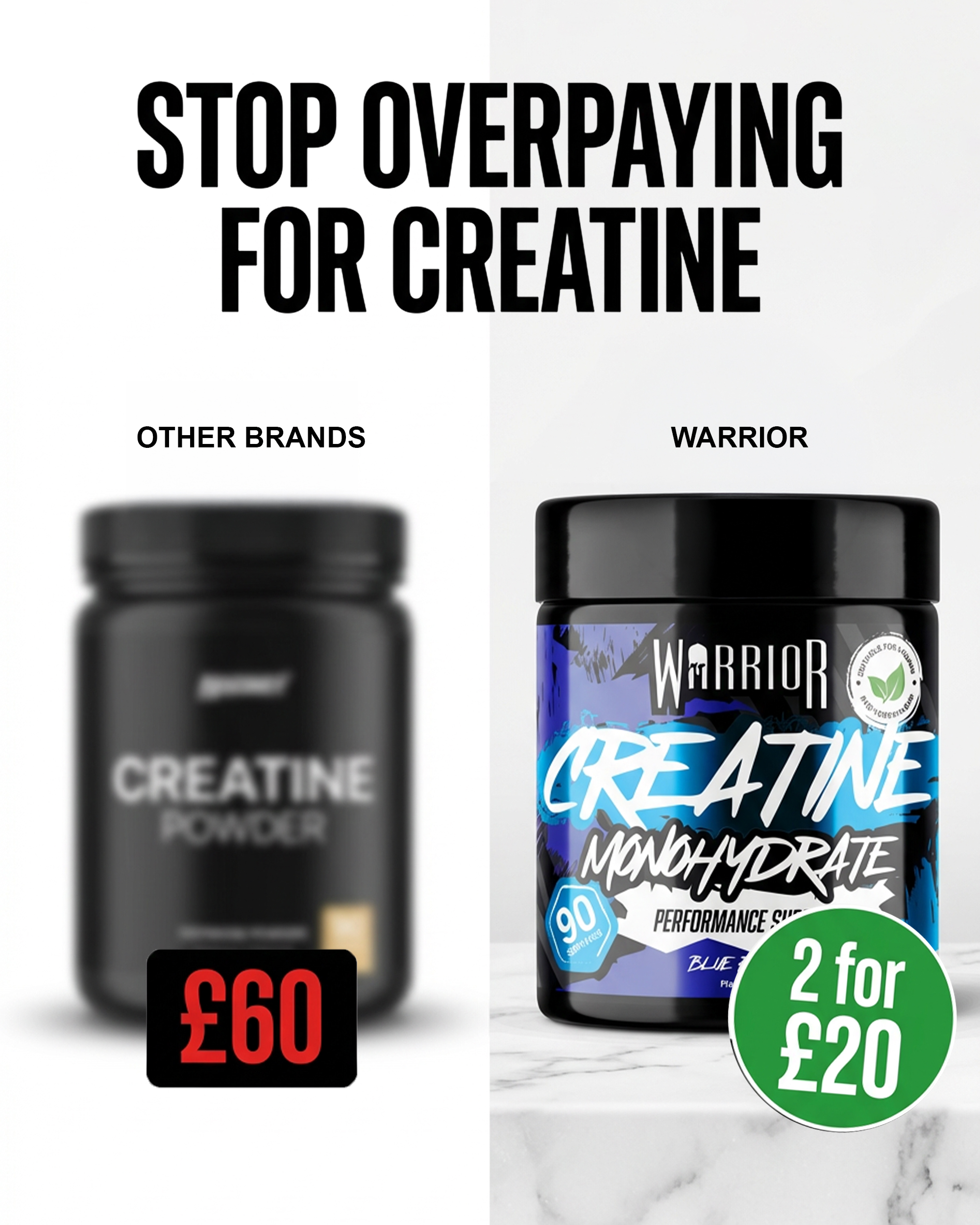 Warrior creative example 1